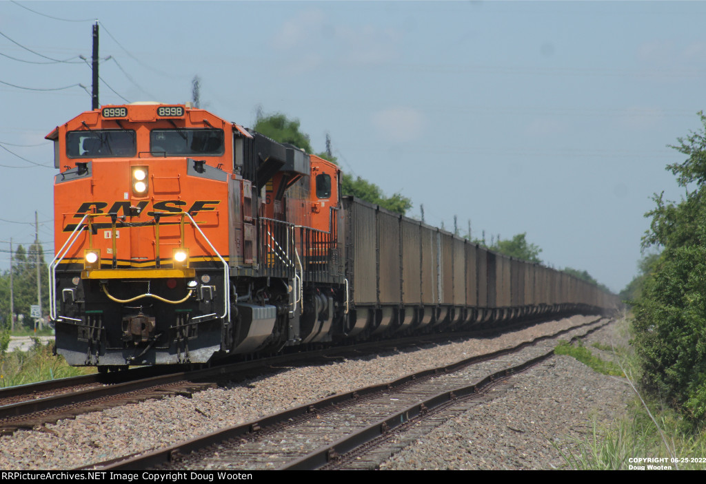 BNSF Loaded Coal Train